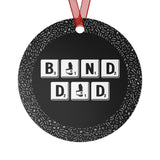 Band Dad - Game Tiles - Metal Ornament