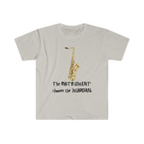 Instrument Chooses - Tenor Sax - Unisex Softstyle T-Shirt