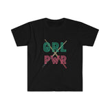 GRL PWR - Drumsticks - Unisex Softstyle T-Shirt