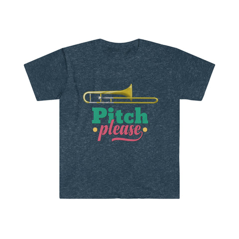 Pitch Please - Trombone - Unisex Softstyle T-Shirt