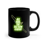 Section Leader - All Hail - Trombone - 11oz Black Mug