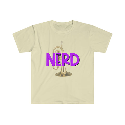 Band Nerd - Mellophone - Unisex Softstyle T-Shirt