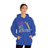 Plays Well With Others - Bari Sax - Hoodie