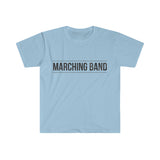 Marching Band - Black Banner - Unisex Softstyle T-Shirt