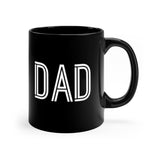 Band Dad - Line - 11oz Black Mug
