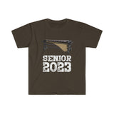 Senior 2023 - White Lettering - Marimba - Unisex Softstyle T-Shirt