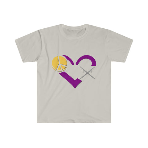 Peace, Love, Bassoon - Unisex Softstyle T-Shirt