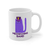Meowching Band 5 - 11oz White Mug