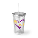 Peace, Love, Color Guard - Suave Acrylic Cup