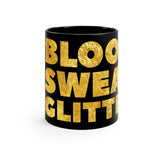 Color Guard - Blood, Sweat, Glitter 3 - 11oz Black Mug
