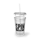 SPIN. Eat. Sleep. Repeat 6 - Color Guard - Suave Acrylic Cup