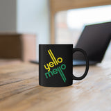 Mellophone - Yello Mello 2 - Yellow - 11oz Black Mug