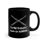 Instrument Chooses - Flute 2 - 11oz Black Mug