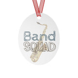 Band Squad - Tenor Sax - Metal Ornament