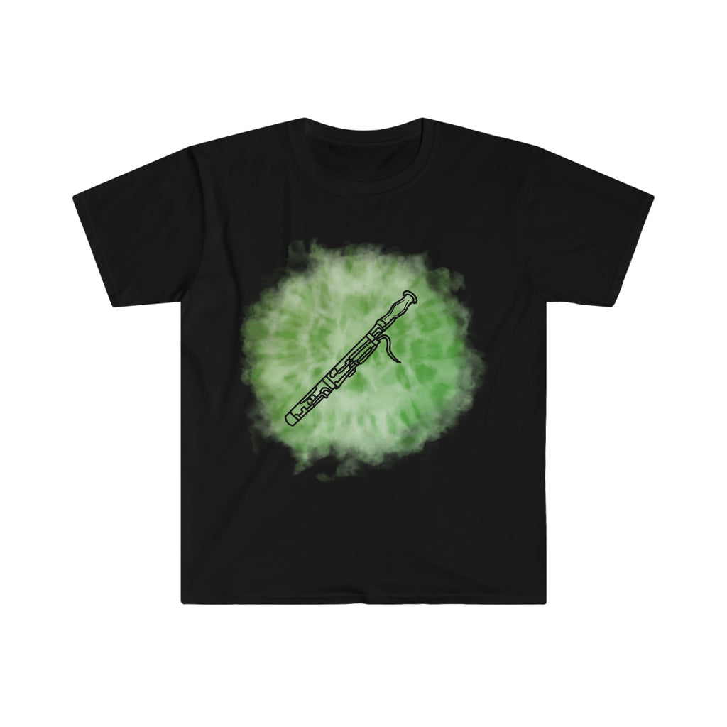 Vintage Green Cloud - Bassoon - Unisex Softstyle T-Shirt