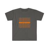 Percussionist - Orange - Unisex Softstyle T-Shirt