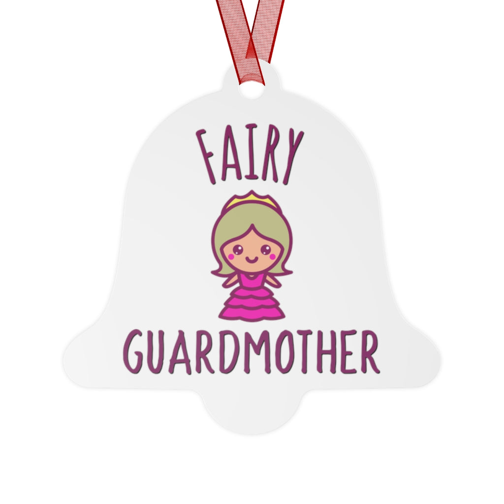 Color Guard Mom - Fairy Guardmother - Metal Ornament
