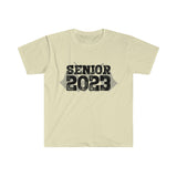 Senior 2023 - Black Lettering - Color Guard 3 - Unisex Softstyle T-Shirt