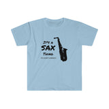Saxophone Thing 4 - Unisex Softstyle T-Shirt