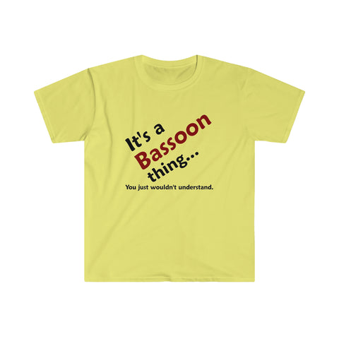Bassoon Thing 2 - Unisex Softstyle T-Shirt