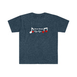 Drum Corps - Heartbeat - Unisex Softstyle T-Shirt