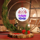 Senior Squad - Color Guard - Metal Ornament
