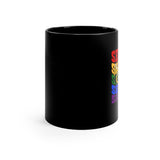 Senior Rainbow - Tuba - 11oz Black Mug