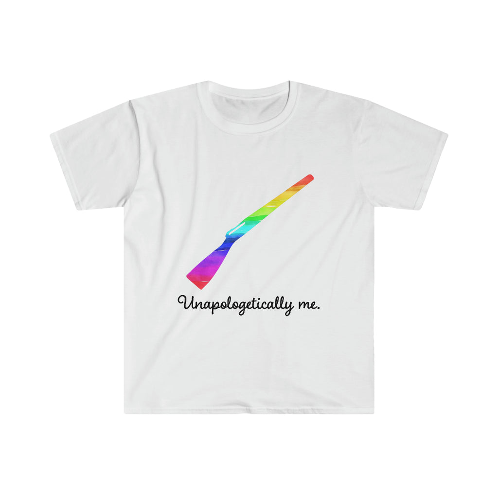 Unapologetically Me - Rainbow - Color Guard 6 - Unisex Softstyle T-Shirt