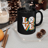 LOVE - Oboe - 11oz Black Mug