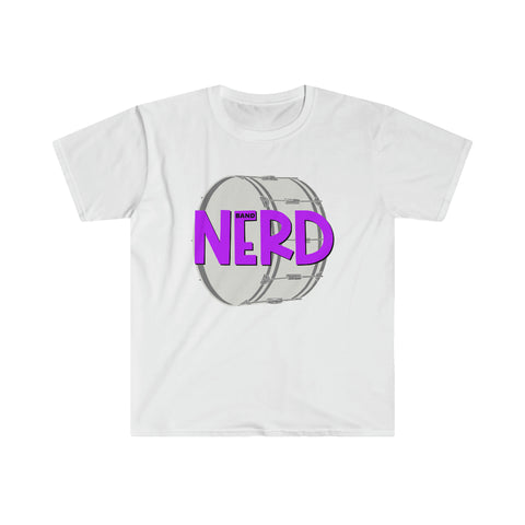 Band Nerd - Bass Drum - Unisex Softstyle T-Shirt