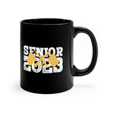 Senior 2023 - White Lettering - Color Guard 2 - 11oz Black Mug