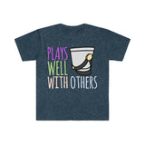 Plays Well With Others - Shako - Unisex Softstyle T-Shirt