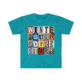 Winter Guard Director - Artsy Alphabet - Unisex Softstyle T-Shirt