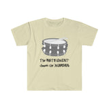 Instrument Chooses - Snare Drum - Unisex Softstyle T-Shirt