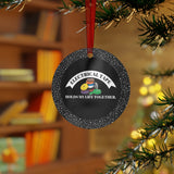 Color Guard - Electrical Tape - Metal Ornament