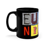 Euphonium - Artsy Alphabet - 11oz Black Mug
