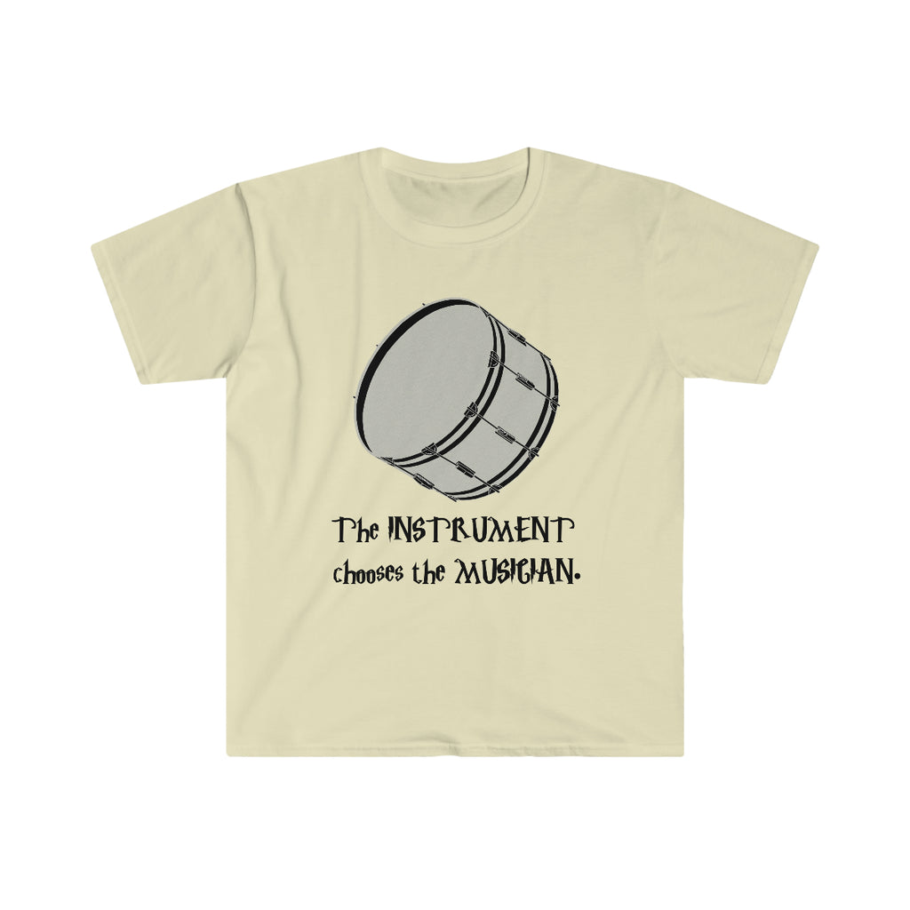 Instrument Chooses - Bass Drum - Unisex Softstyle T-Shirt