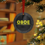 Oboe - Only 2 - Metal Ornament