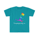 Unapologetically Me - Rainbow - Color Guard 10 - Unisex Softstyle T-Shirt