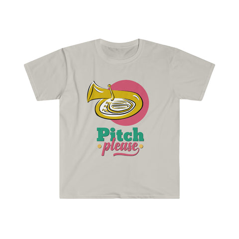 Pitch Please - Tuba - Unisex Softstyle T-Shirt