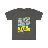 Marching Band - Eyes With Pride - Unisex Softstyle T-Shirt