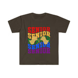 Senior Rainbow - Guard Flags - Unisex Softstyle T-Shirt
