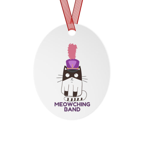 Meowching Band - Metal Ornament
