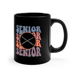 Senior Retro - Flute - 11oz Black Mug