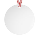 Senior 2023 - White Lettering - Color Guard 2 - Metal Ornament