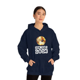 Senior 2023 - White Lettering - Cymbals - Hoodie