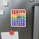 Senior Rainbow - Trumpet - Kiss-Cut Magnets