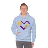 Peace, Love, French Horn - Hoodie