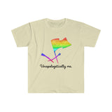 Unapologetically Me - Rainbow - Color Guard 1 - Unisex Softstyle T-Shirt