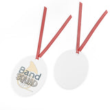 Band Squad - French Horn - Metal Ornament
